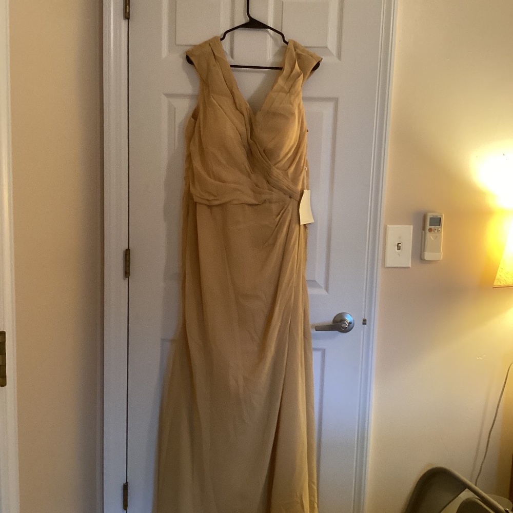 LanTing Dress size 20 Gold